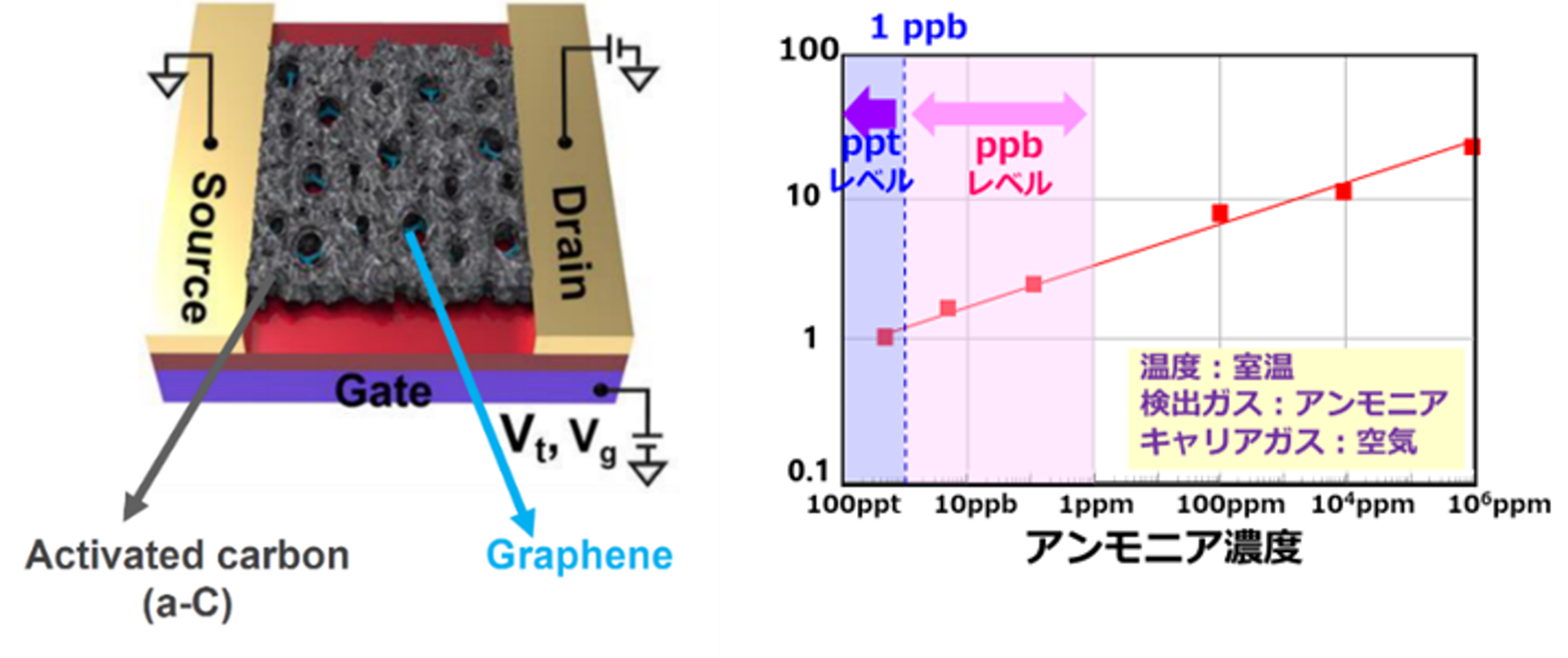 Graphene Gas sensorsJapan Advanced Institute of Science and Technology