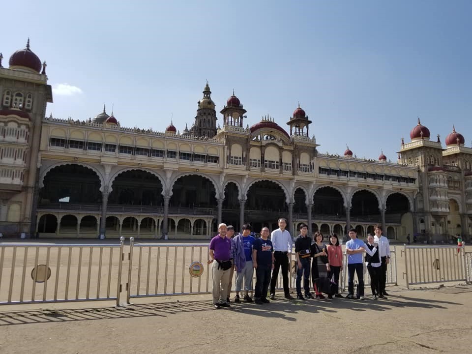 At Mysore Palace