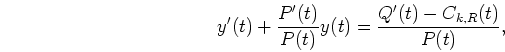 $P(t)=S_k(t)\sin\phi_k(t)$