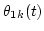 $\theta_{2k}(t)$