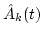 $\hat{\hat{A}}_k(t)$