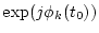 $\displaystyle D_k(t_m)\Delta D_k(t_m)+w_m,$