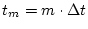 $\displaystyle \Delta D_k(t_m)$