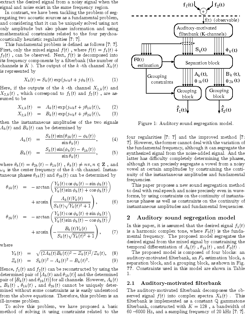 \begin{displaymath}X_k(t)=S_k(t)\exp(j\omega_k t + j\phi_k(t)).
\end{displaymath}