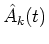 $\hat{A}_k(t)$
