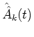 $\hat{\hat{A}}_k(t)$