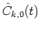 $\hat{C}_{k,0}(t)$