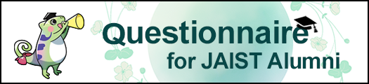 Questionnaire for JAIST Alumni