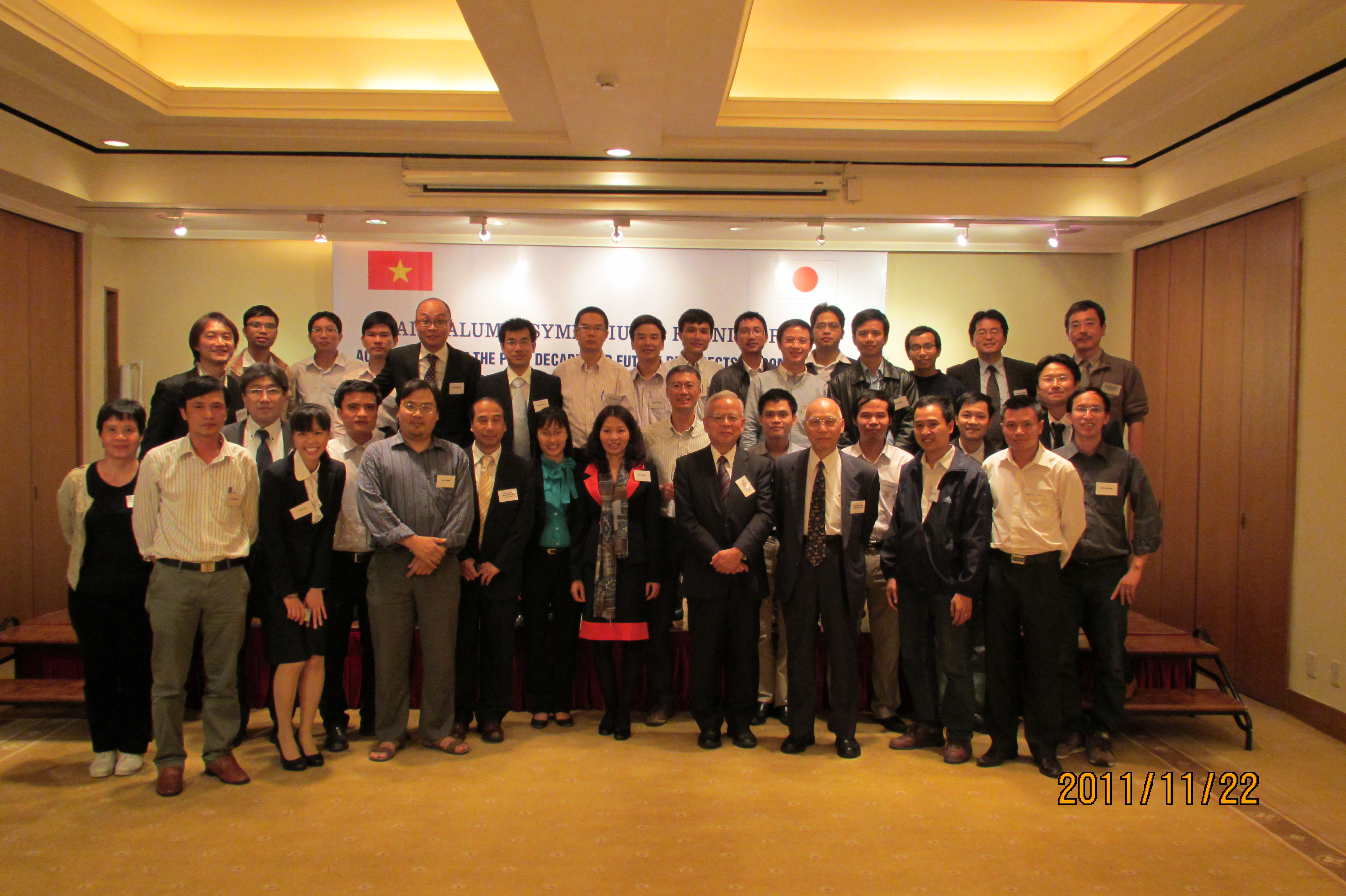 JAIST Alumni in 2011 held in Nikkon Hotel, Hanoi