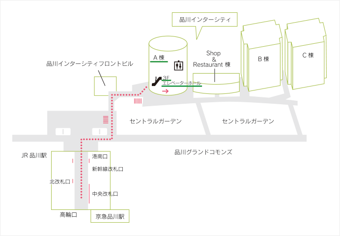 駅からのご案内